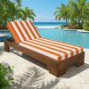 Ahşap Şezlong Klasik