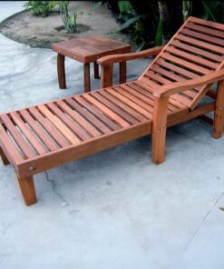 Alternative view of Ahşap Kolçaklı Şezlong