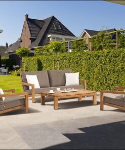 AHŞAP BAHÇE KOLTUK TAKIMI RİVA