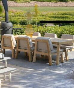 AHŞAP MASA TAKIMI EFES 6 kişilik