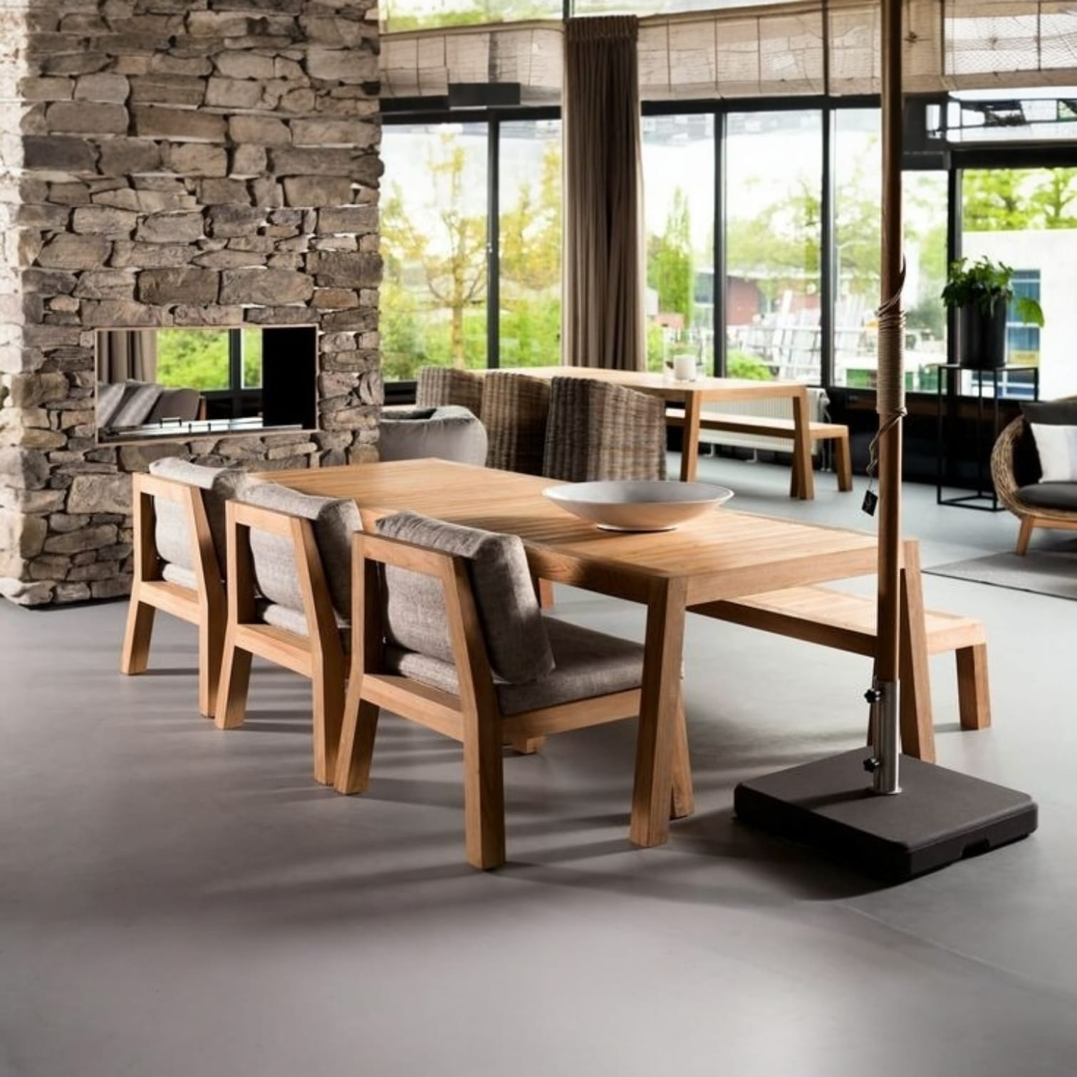 EFES 3 SANDALYELİ BANKLI