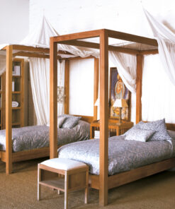 AHŞAP TEK KİŞİLİK CİBİNLİKLİ KARYOLA