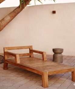 Alternative view of AHŞAP ŞEZLONG KOLÇAKLI MİNDERLİ